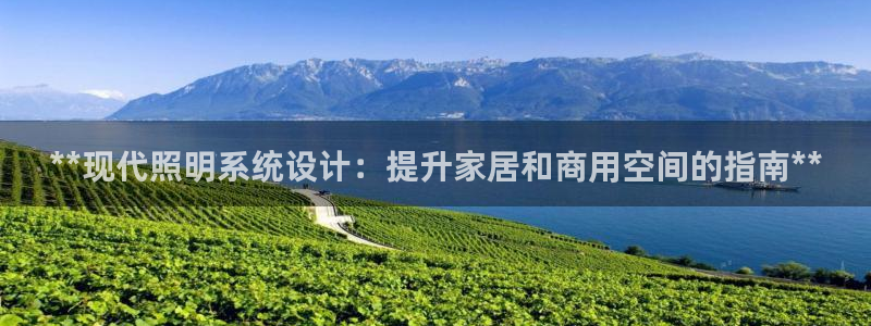 **现代照明系统设计：提升家居和商用空间的指南**