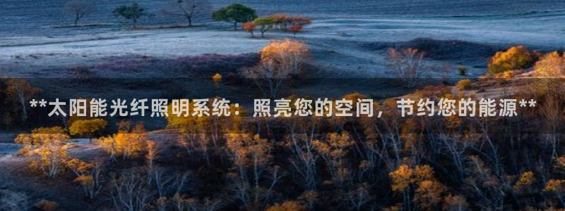 **太阳能光纤照明系统：照亮您的空间，节约您的能源**