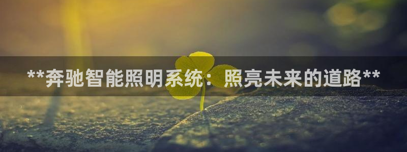 **奔驰智能照明系统：照亮未来的道路**