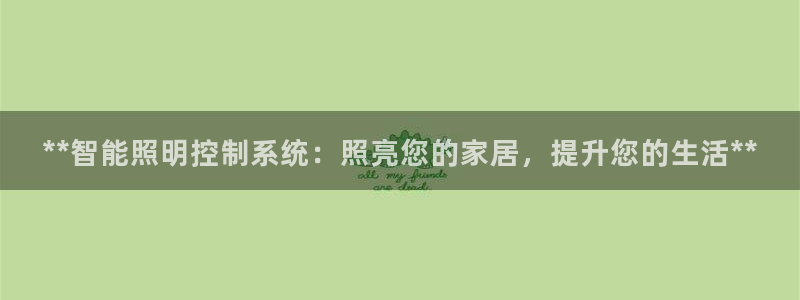 **智能照明控制系统：照亮您的家居，提升您的生活**