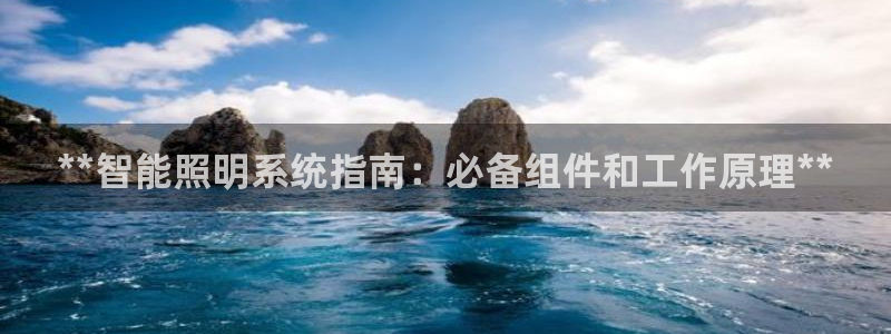 **智能照明系统指南：必备组件和工作原理**