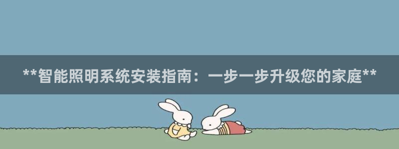 **智能照明系统安装指南：一步一步升级您的家庭**