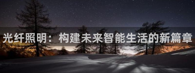 光纤照明：构建未来智能生活的新篇章