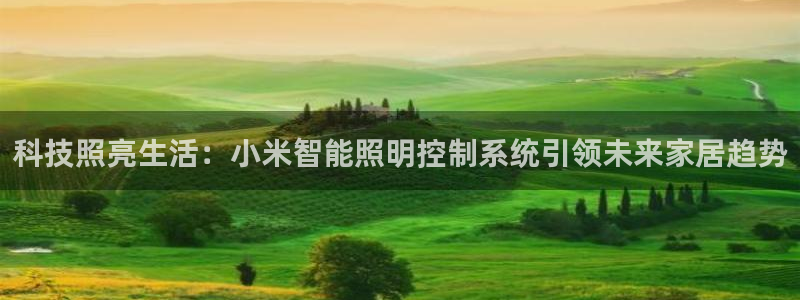 科技照亮生活:小米智能照明控制系统引领未来家居趋势