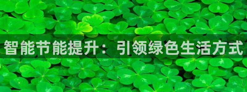 智能节能提升：引领绿色生活方式